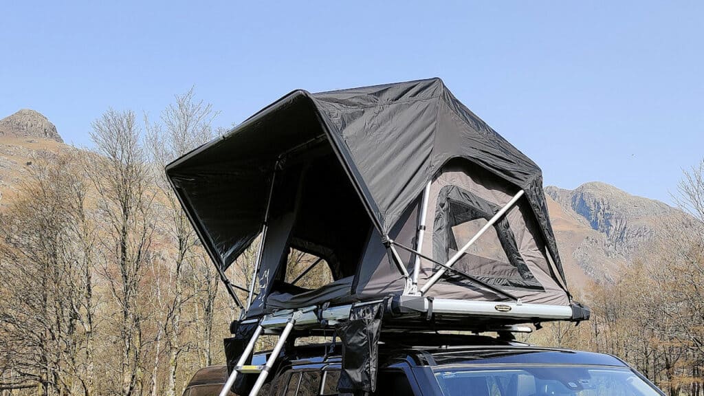 Earhart rooftop tent side view